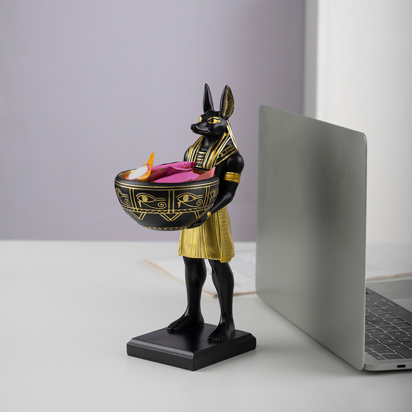 Model Kit Anubis - 25cm Anubis Statue Egyptian Sculpture with