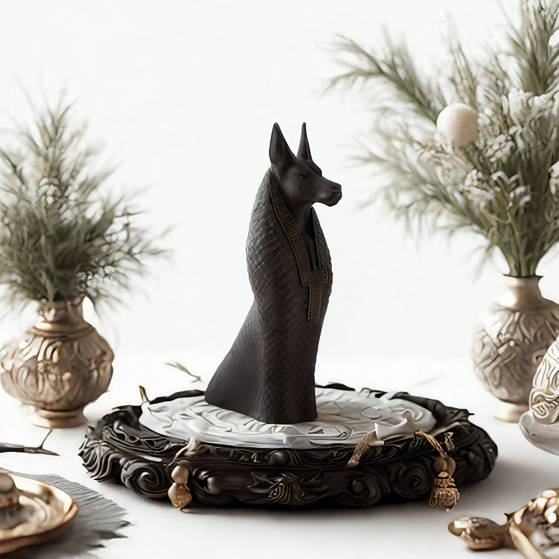 Model Kit Anubis - 1 Statue of Anubis, Egyptian God