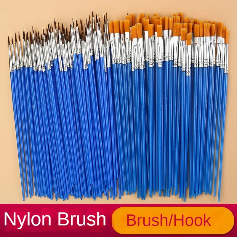 Model Kit Acrylic Paint - 10/20/50Pcs Painting Brushes Set Art Round