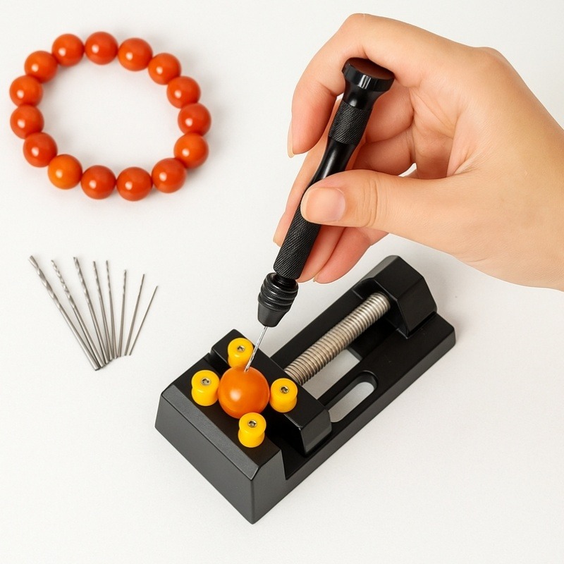Pin Vice Micro - Micro Mini Hand Drill Bits Set