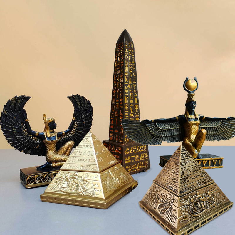 Model Kit Obelisk - Ancient Egypt Pyramid Obelisk Statue,Isis God