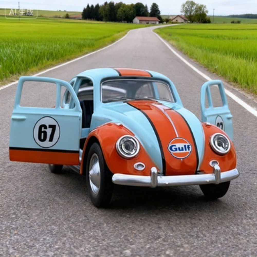 Model Kit Volkswagen - CCA 1:36 Volkswagen Beetle Alloy Car