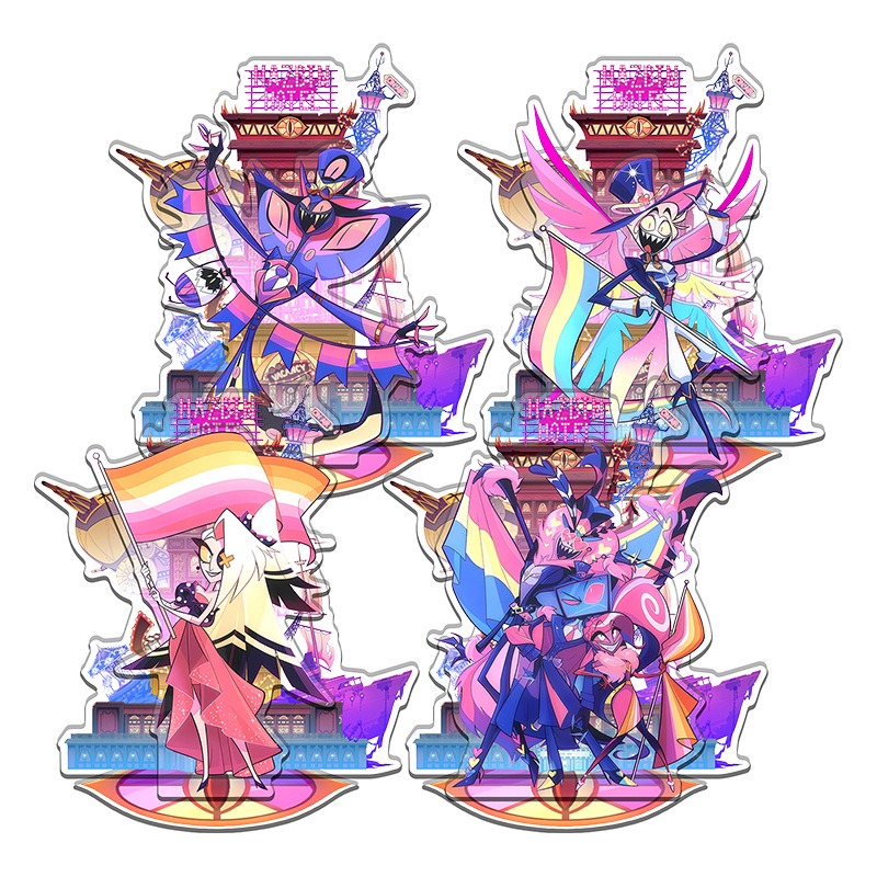 Model Kit Holder - Hazbin Hotel Anime Peripheral Inner Printed
