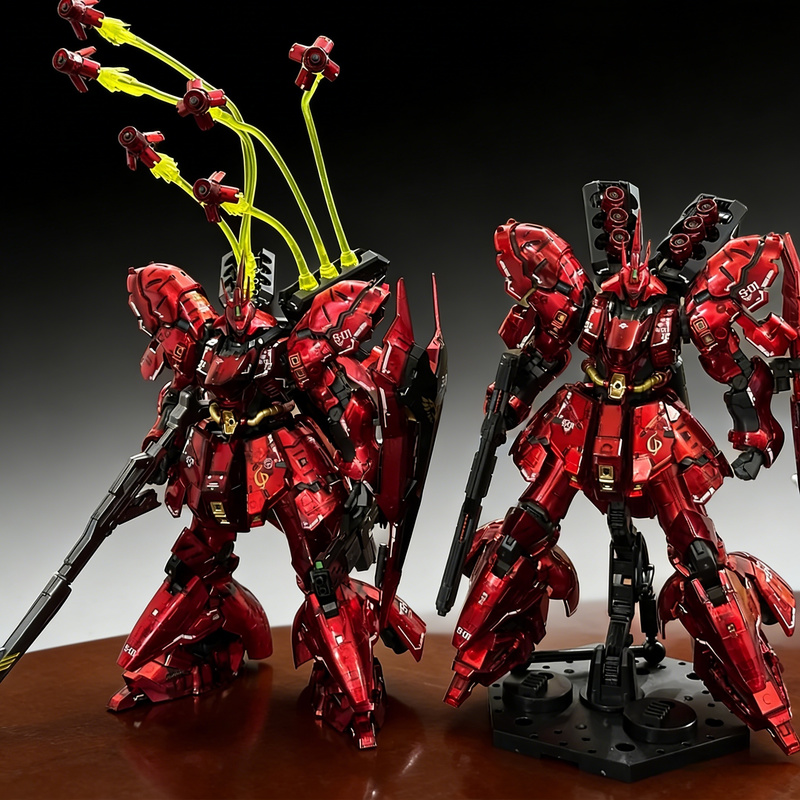 Model Kit Water Decal - STAR RG 1/144 Sazabi Electroplated Clear