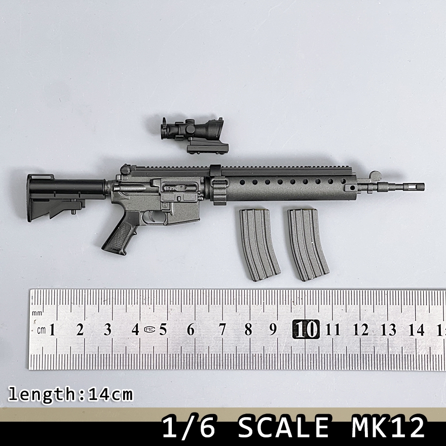 1/6 Scale MK12 SPR Sniper Rifl - Model Kit Figures 评论和价格