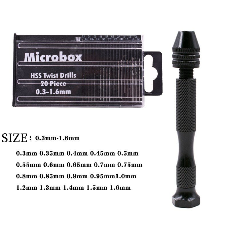 Micro Mini Pin Vise Hand Drill - Pin Vice Micro 评论和价格