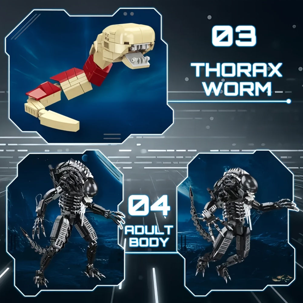 Ship From US Sci-Fi Horror Xen - Model Kit Anubis 评论和价格