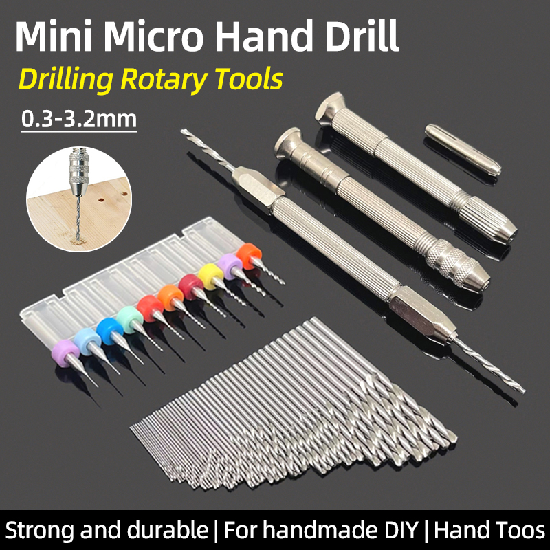 Mini Micro 0.3-3.2mm Double Ha - Pin Vice Micro 评论和价格
