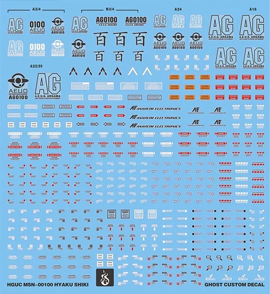 YAN Fluorescent Water Decals f - Model Kit Water Decal 评论和价格