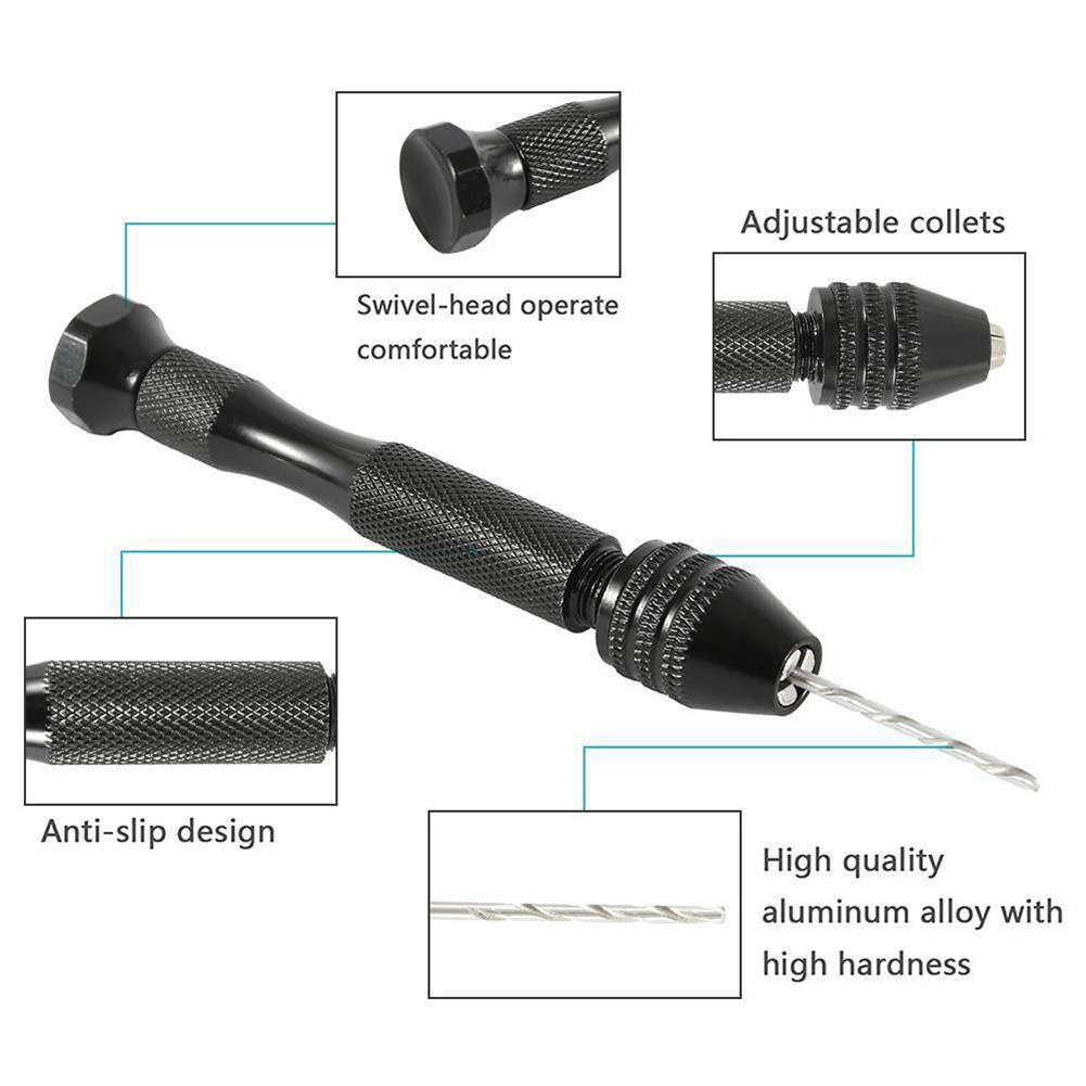 36Pcs Micro Hand Drill Bits Se - Pin Vice Micro 评论和价格