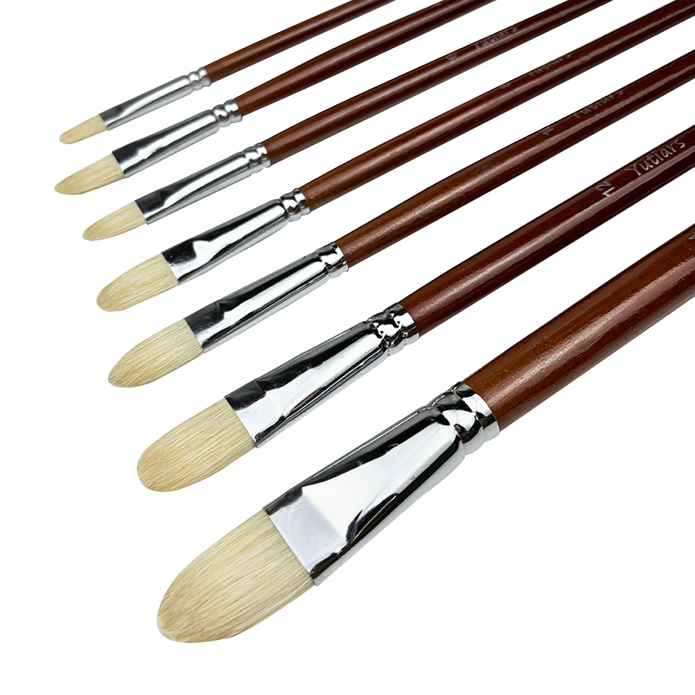 Professional Hog Bristle Filbe - Model Kit Acrylic Paint 评论和价格