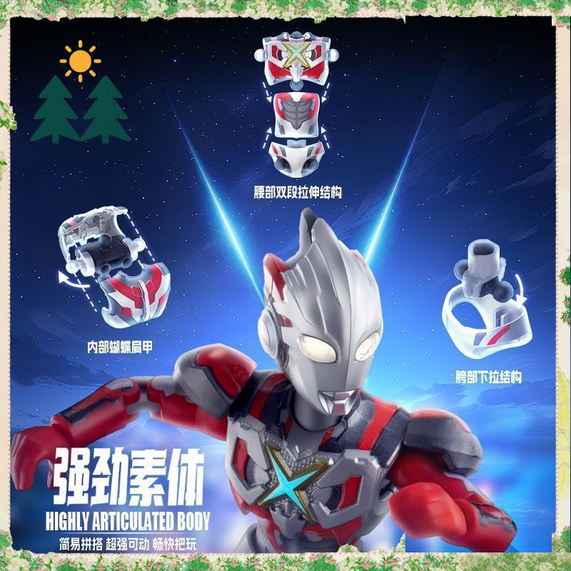 Original Blokees Ultraman Star - Model Kit Ultraman Tiga 评论和价格
