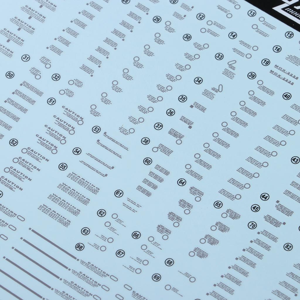 Waterslide Paper Model Sticker - Model Kit Water Decal 评论和价格