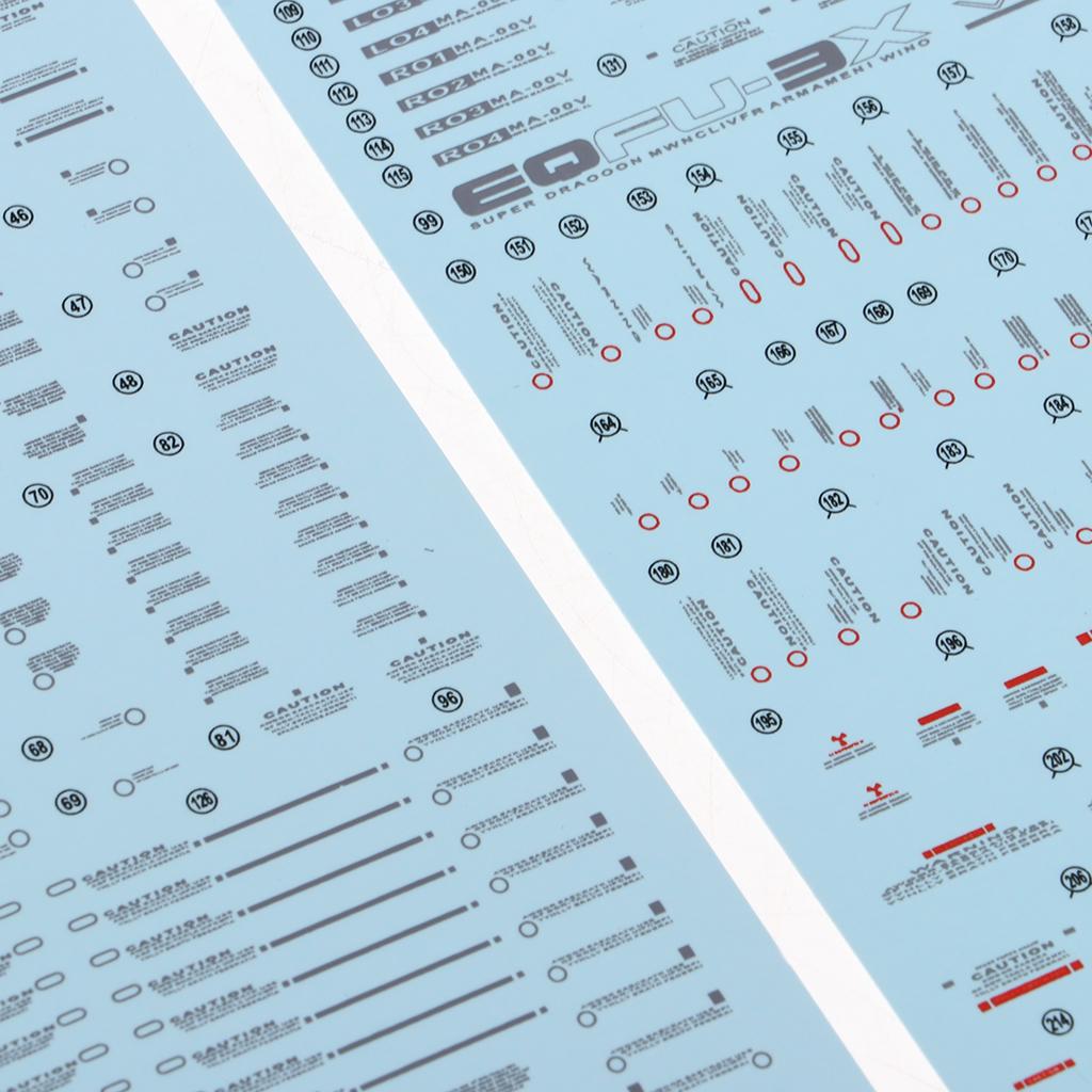 Waterslide Paper Model Sticker - Model Kit Water Decal 评论和价格