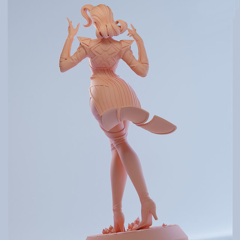 2 Styles Comic Character 6411  - Model Kit Figures 评论和价格