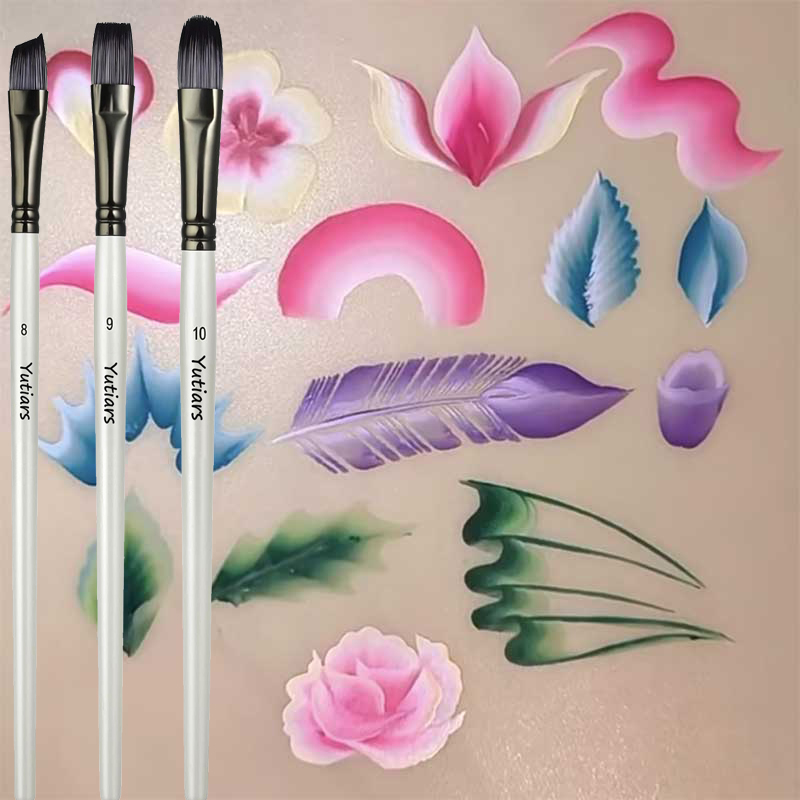 10-Piece Face Painting Brush S - Model Kit Acrylic Paint 评论和价格