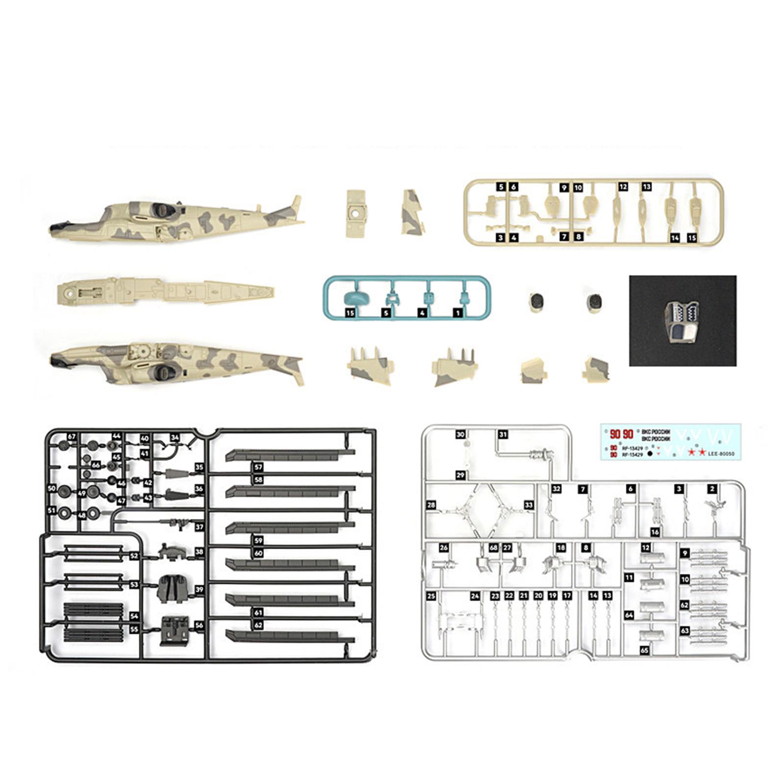 1/72 Scale Aircraft Model Pref - Model Kit Helicopter 评论和价格