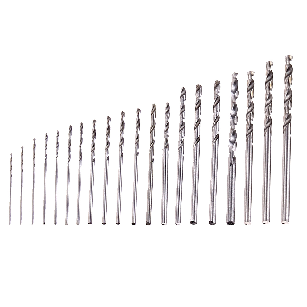 20 Pcs Mini Twist Drill Bits P - Pin Vice Micro 评论和价格