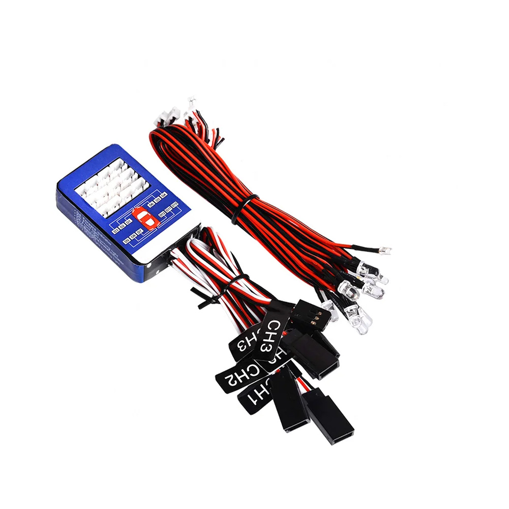 Rc 12 LED Lighting System Kit  - Model Kit Helicopter 评论和价格