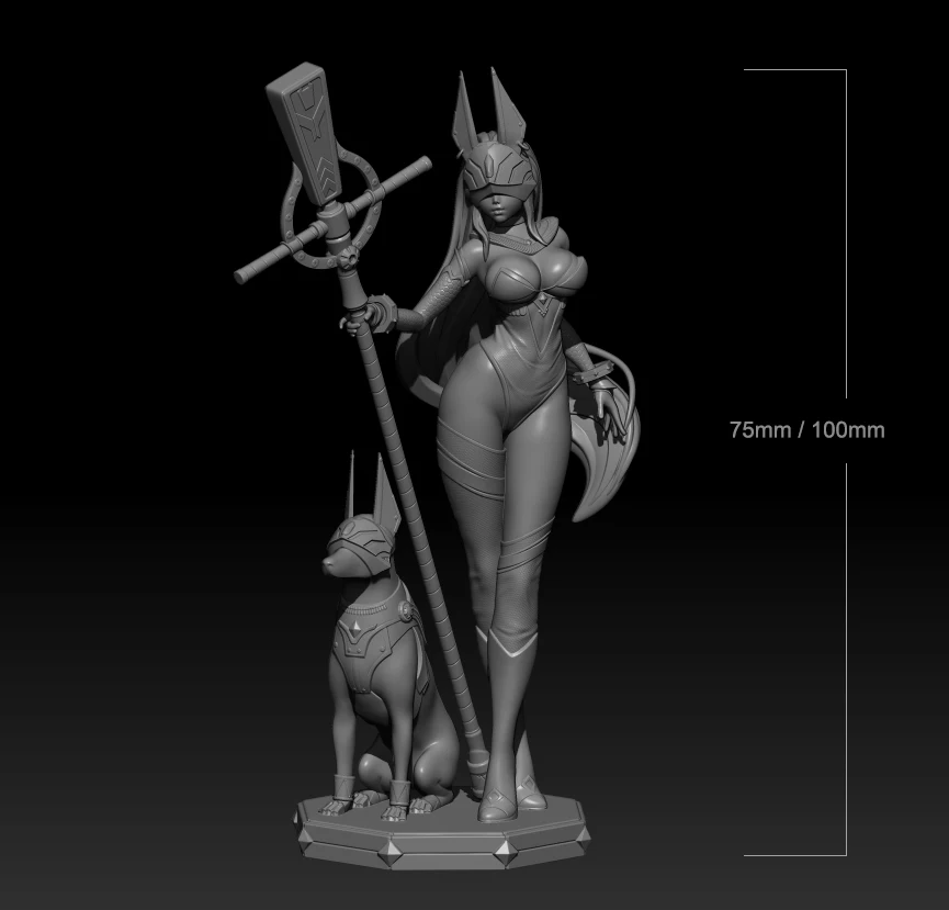 1/24 1/18 Resin Model Kits Anu - Model Kit Anubis 评论和价格