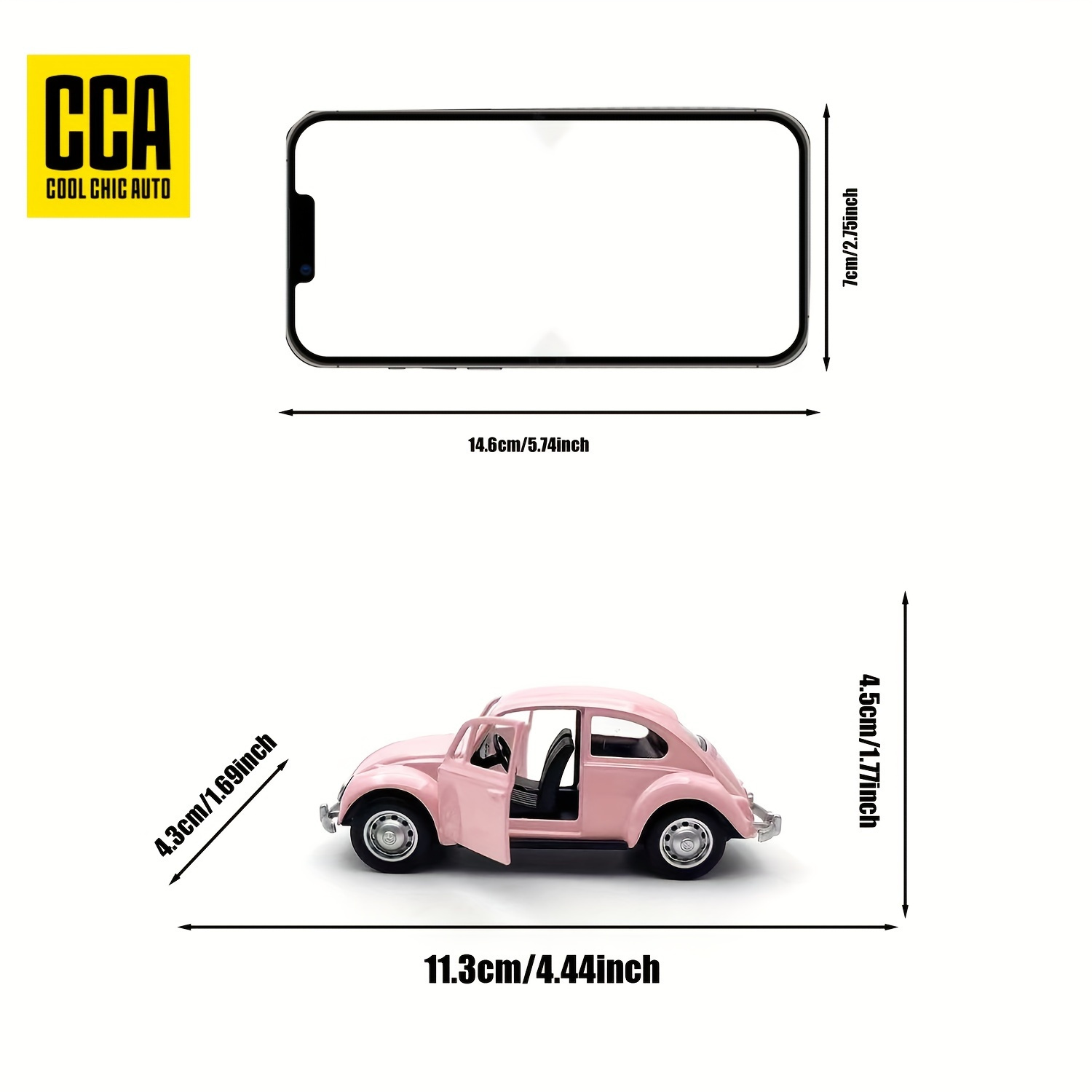 CCA 1:36 Volkswagen Beetle All - Model Kit Volkswagen 评论和价格