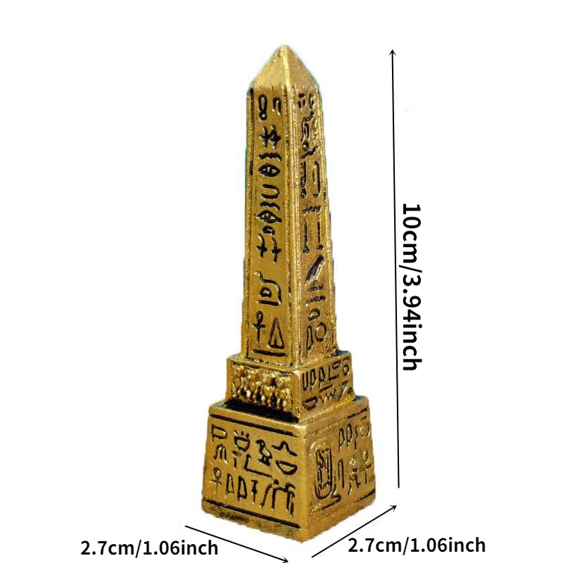Mini Obelisk Statue Decorative - Model Kit Obelisk 评论和价格
