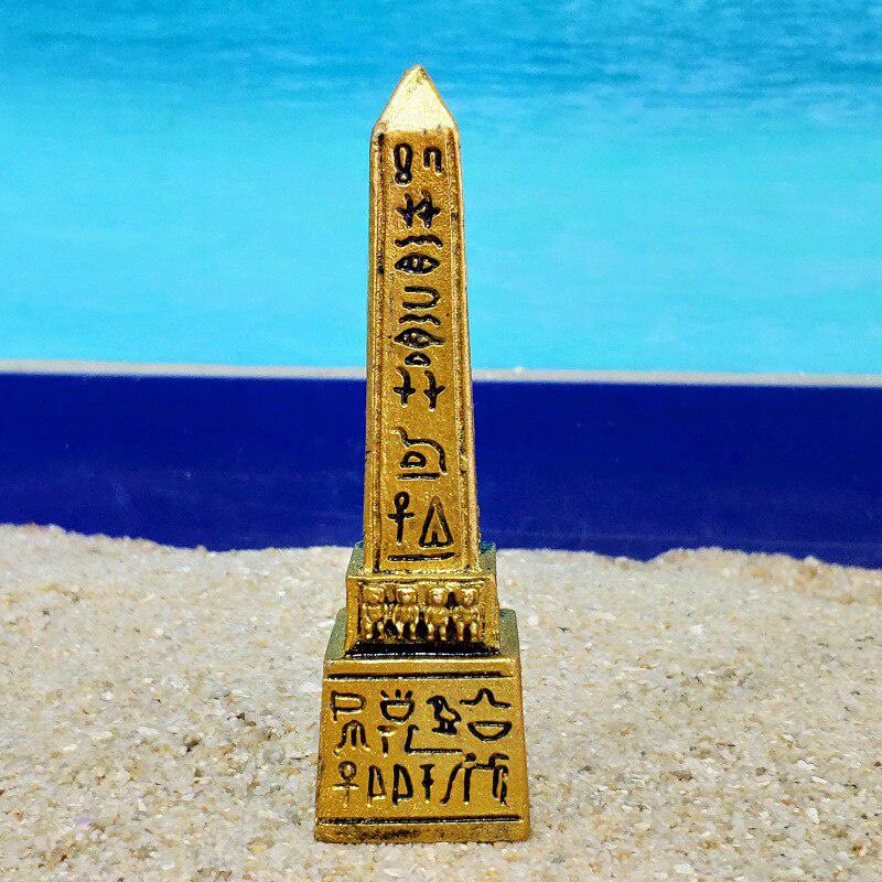 Mini Obelisk Statue Decorative - Model Kit Obelisk 评论和价格