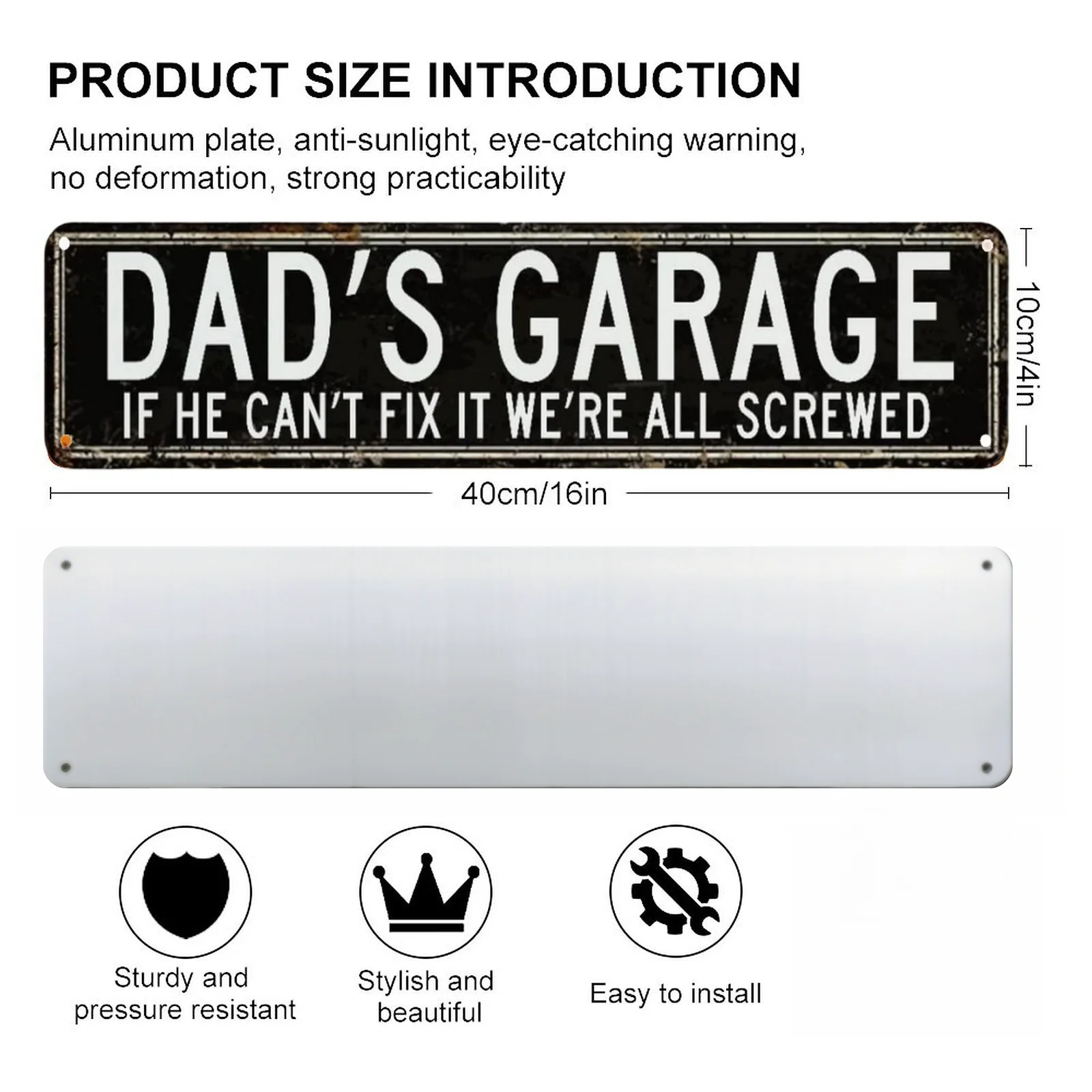 HD Tin Sign, Assorted Vintage  - Model Kit Iron Man 评论和价格