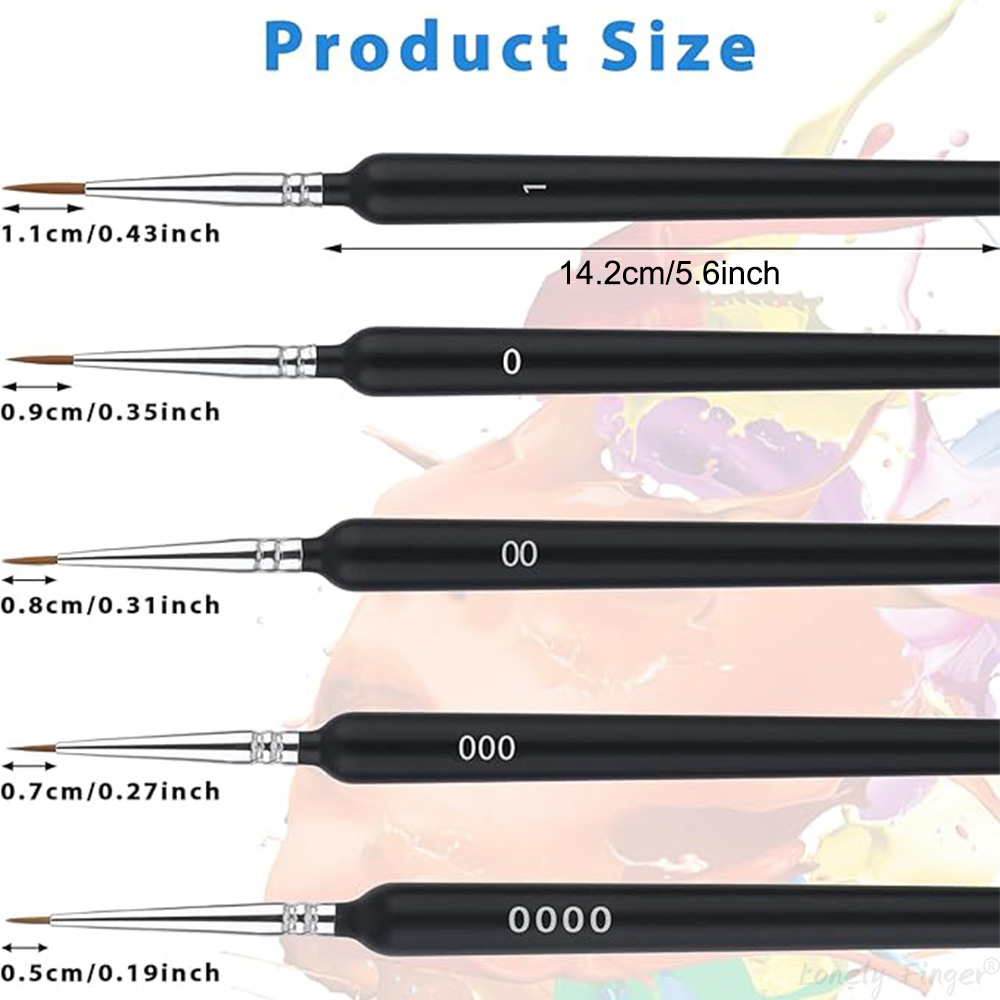 5/11Pcs Paint Brushes Set, Art - Model Kit Acrylic Paint 评论和价格