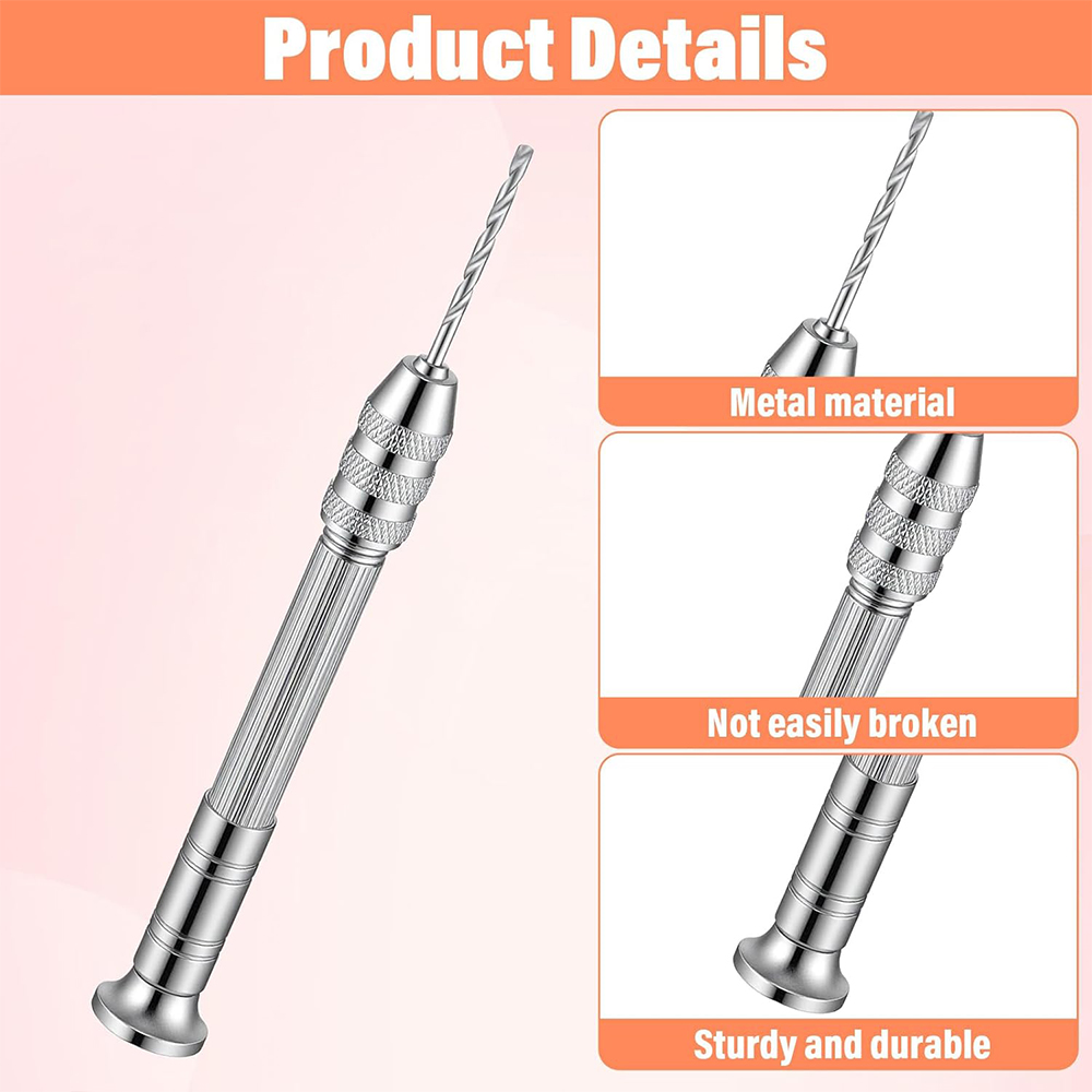 Pin Vise Hand Drill Set with 1 - Pin Vice Micro 评论和价格