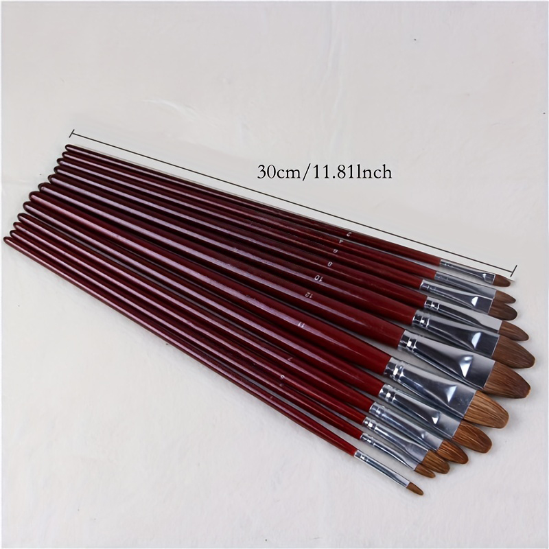 6pcs/Set High-grade Weasel Hai - Model Kit Acrylic Paint 评论和价格